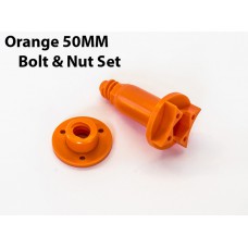 Orange Bolt/Nut Set Centerline W/ Locating Head-D1020